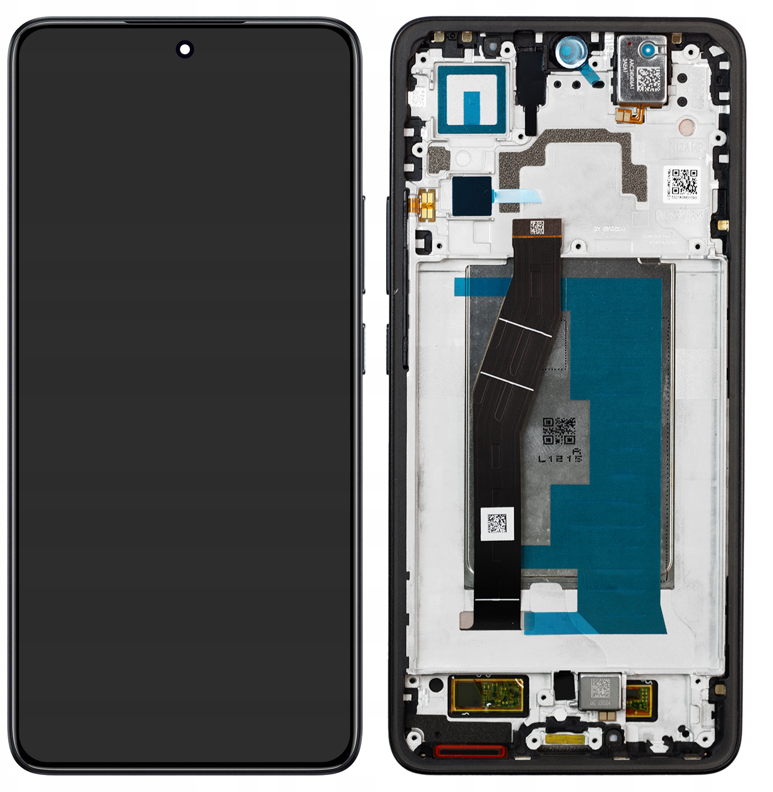 Łatwa wymiana ekranu – Zestaw z ramką i dodatkowymi komponentami