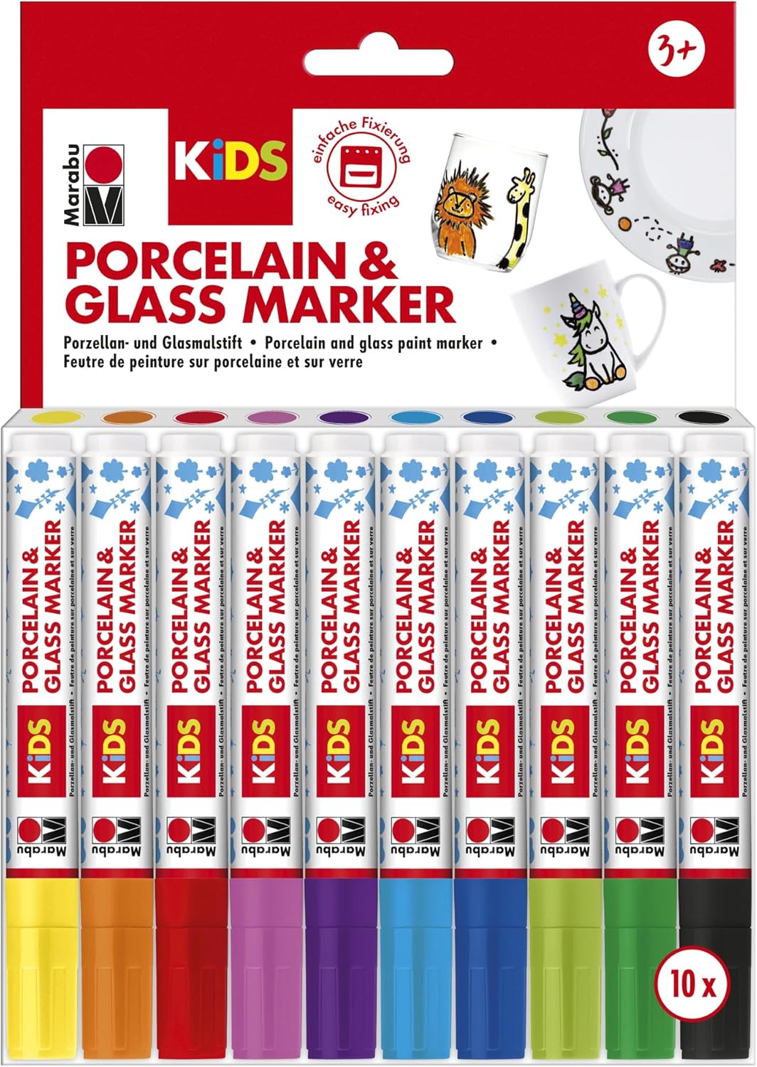 Pisaki do porcelany i szkła Kids – Kreatywność dla najmłodszych
