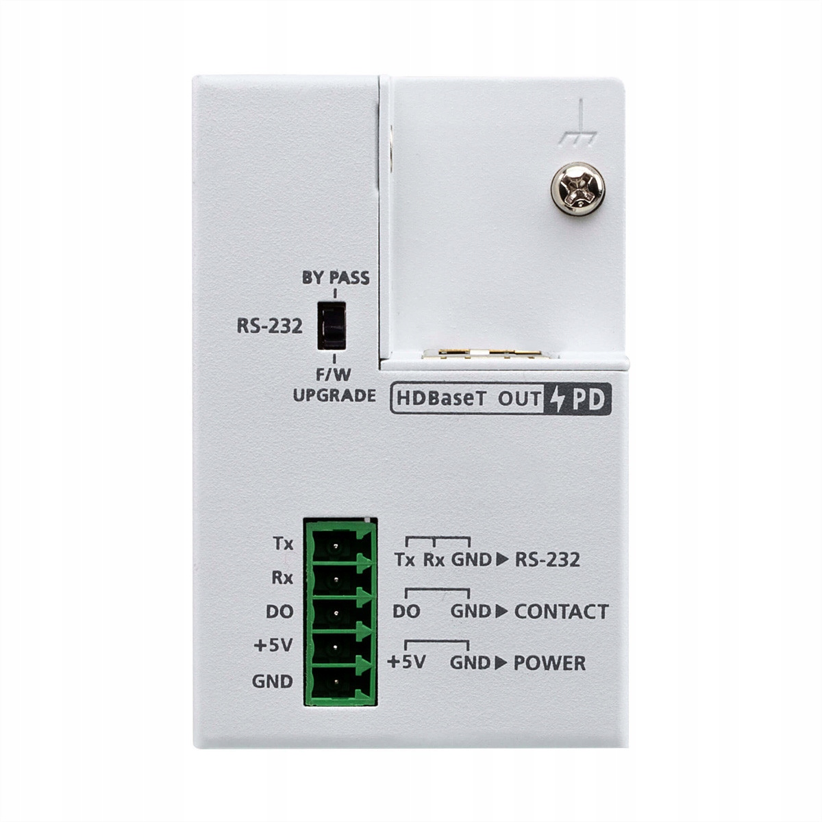 Wbudowana funkcja Power over HDBaseT (PoH)