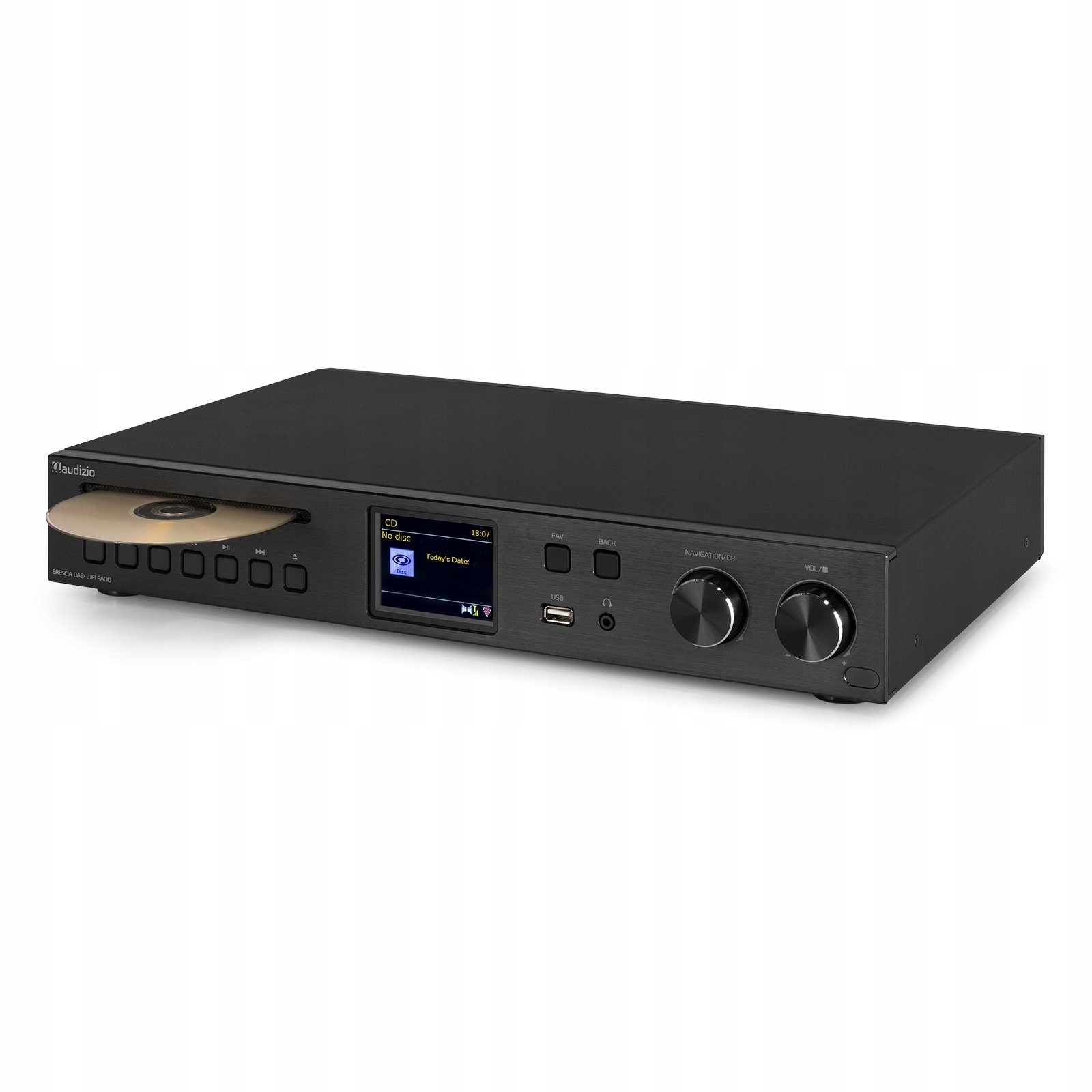 Wszechstronność odtwarzania muzyki: DAB+, FM, internet i Bluetooth