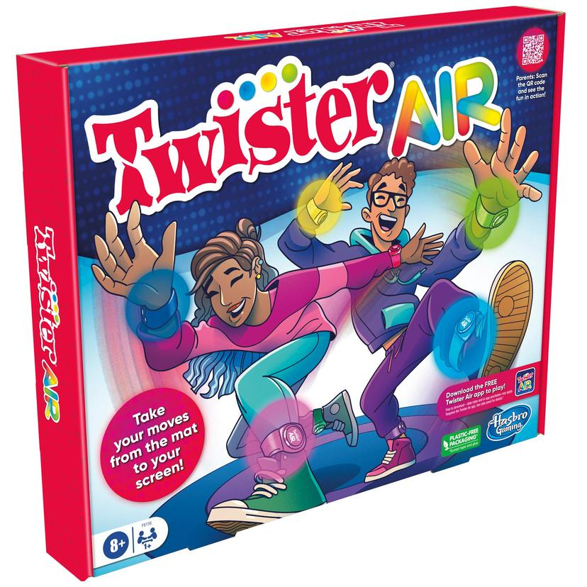 Hasbro Gaming Party game Twister Air, F8158 – Gra planszowa dla całej rodziny