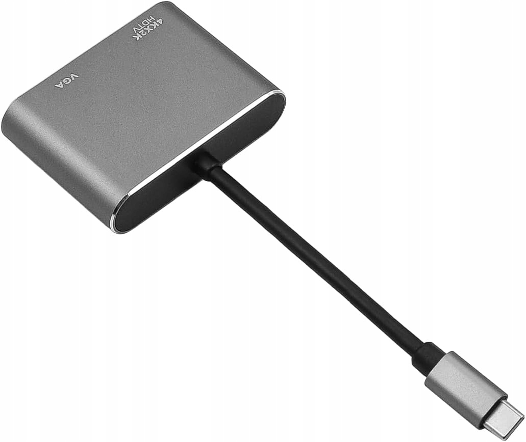 Zawartość zestawu: Hub HDMI + VGA