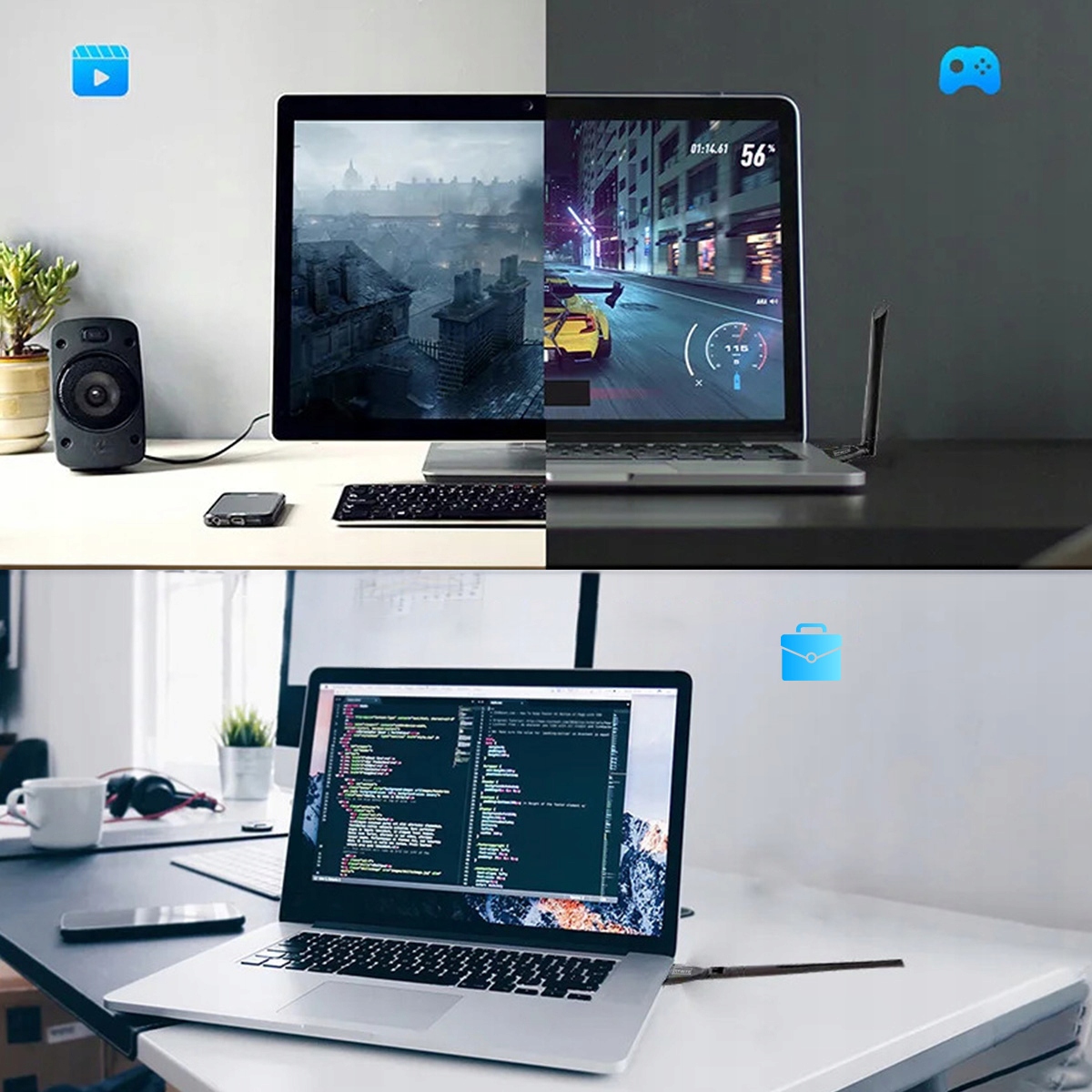 Zewnętrzna antena dla lepszego zasięgu
