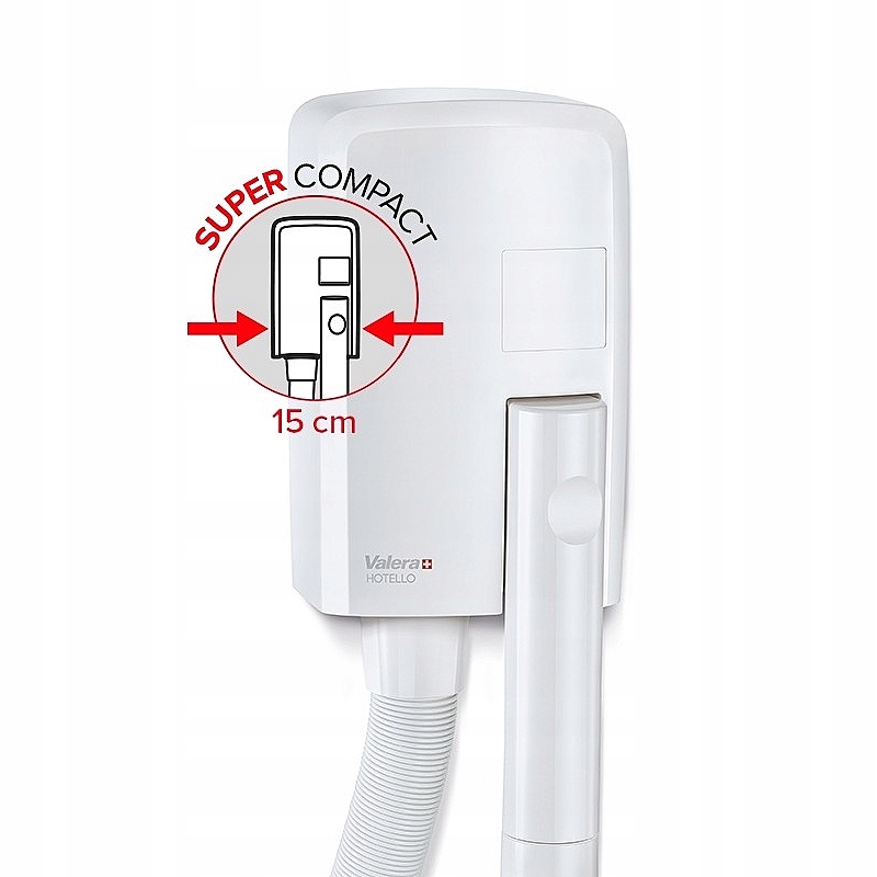 VALERA 832.02/T Hotello SUPER AC – Kompaktowa suszarka hotelowa