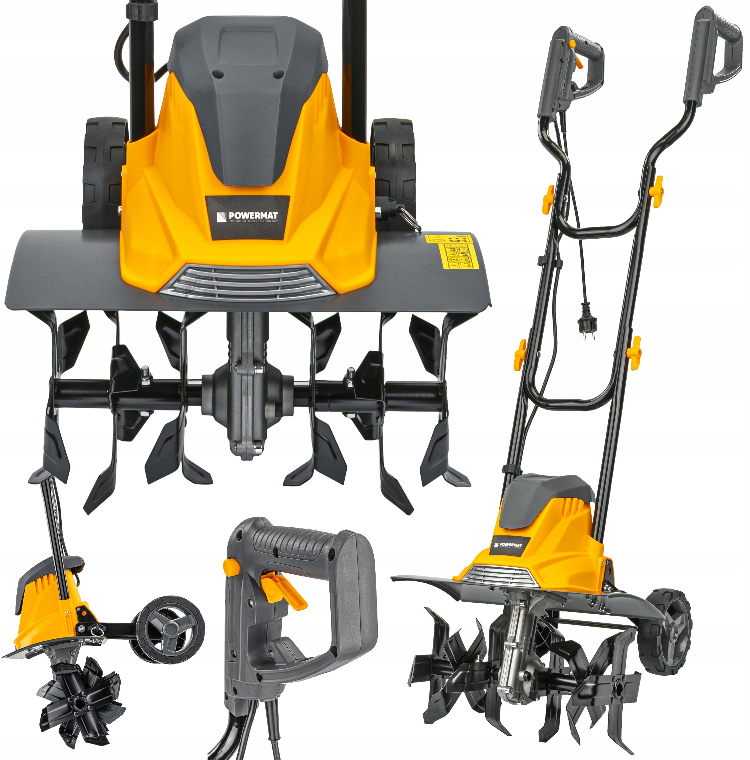 Wysoka moc silnika 1900W – Efektywna praca bez hałasu