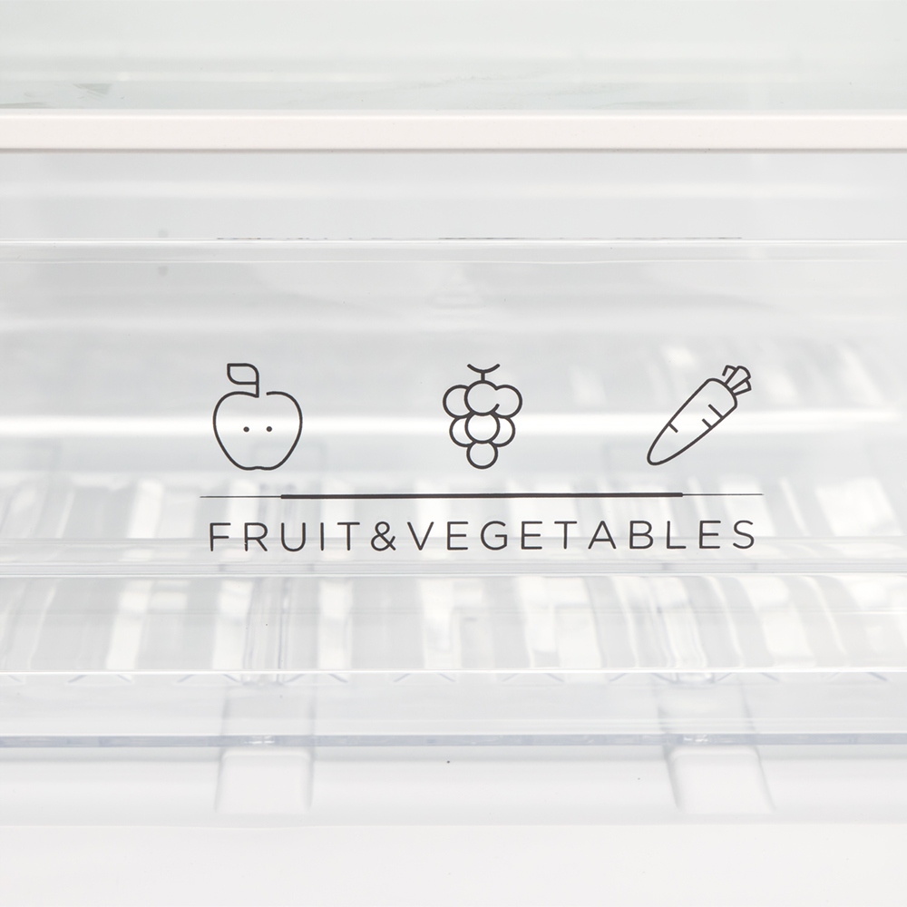 Przestronność i funkcjonalność – pojemność 115 l w chłodziarce i 59 l w zamrażarce