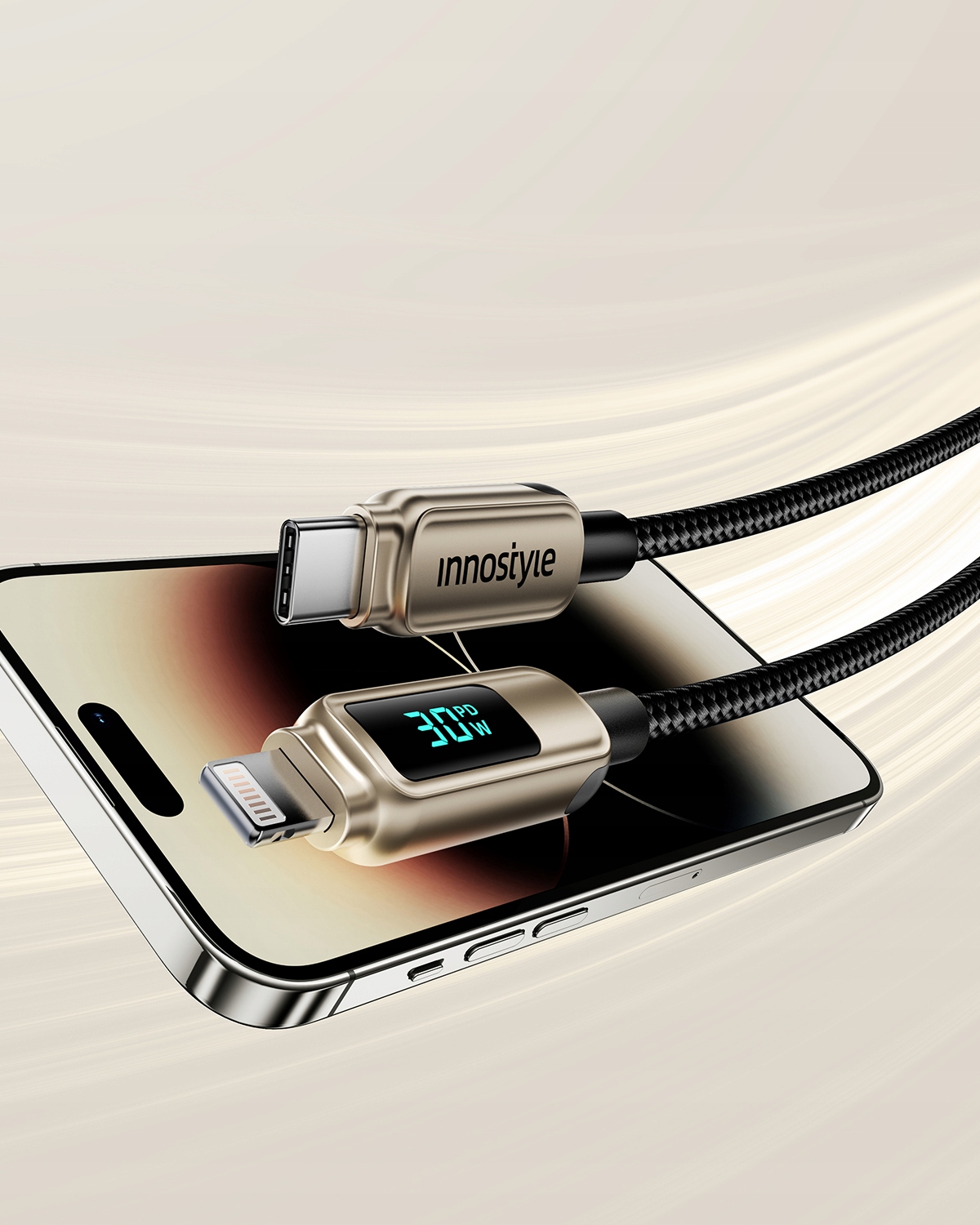 Kabel USB-C LIGHTNING do iPhone 12 13 14 30W – Szybkie i bezpieczne ładowanie