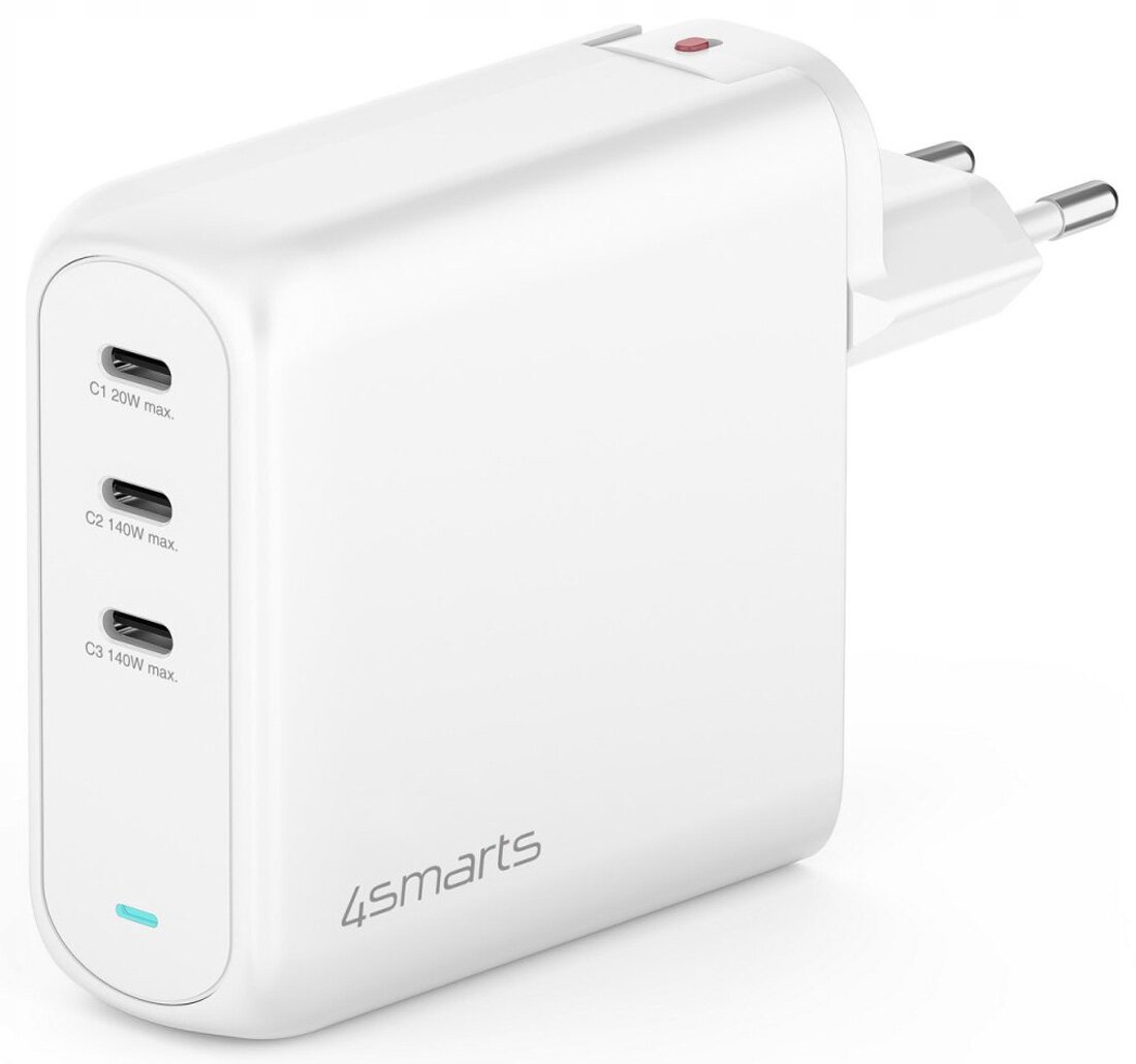 Ładowarka 4smarts GaN Flex Pro 140W – Wydajność i mobilność w jednym