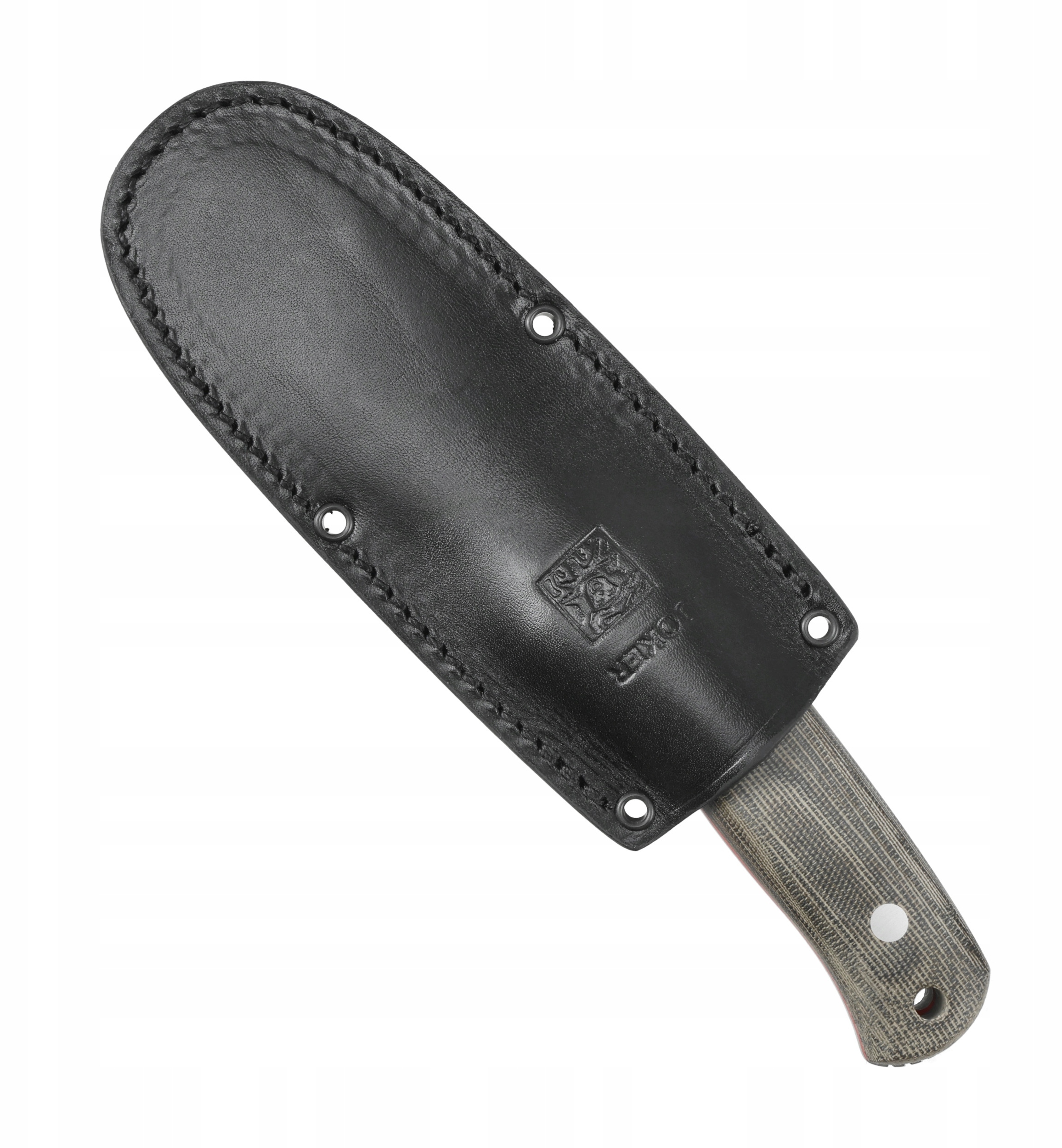 Elegancka skórzana pochwa na pasek