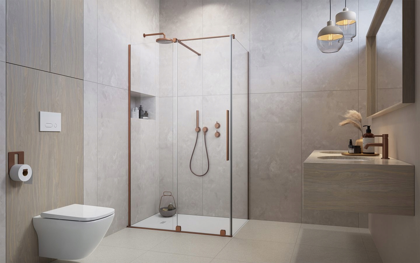 Furo KDJ Ścianka Boczna S1 80 – Elegancja i funkcjonalność w Twojej łazience