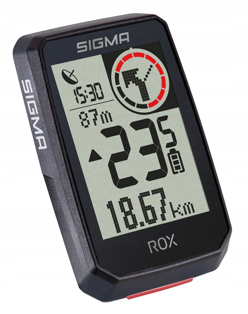 Duży monochromatyczny wyświetlacz – czytelność w każdych warunkach