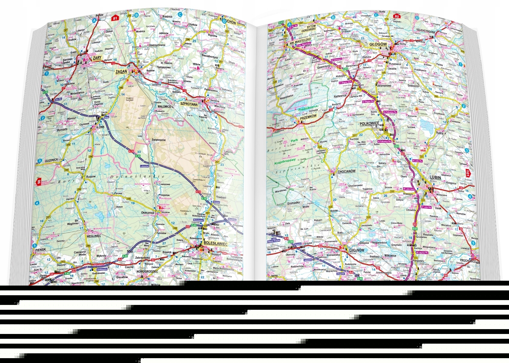 Szczegółowe mapy Polski – 82 tys. miejscowości i 365 tys. km dróg