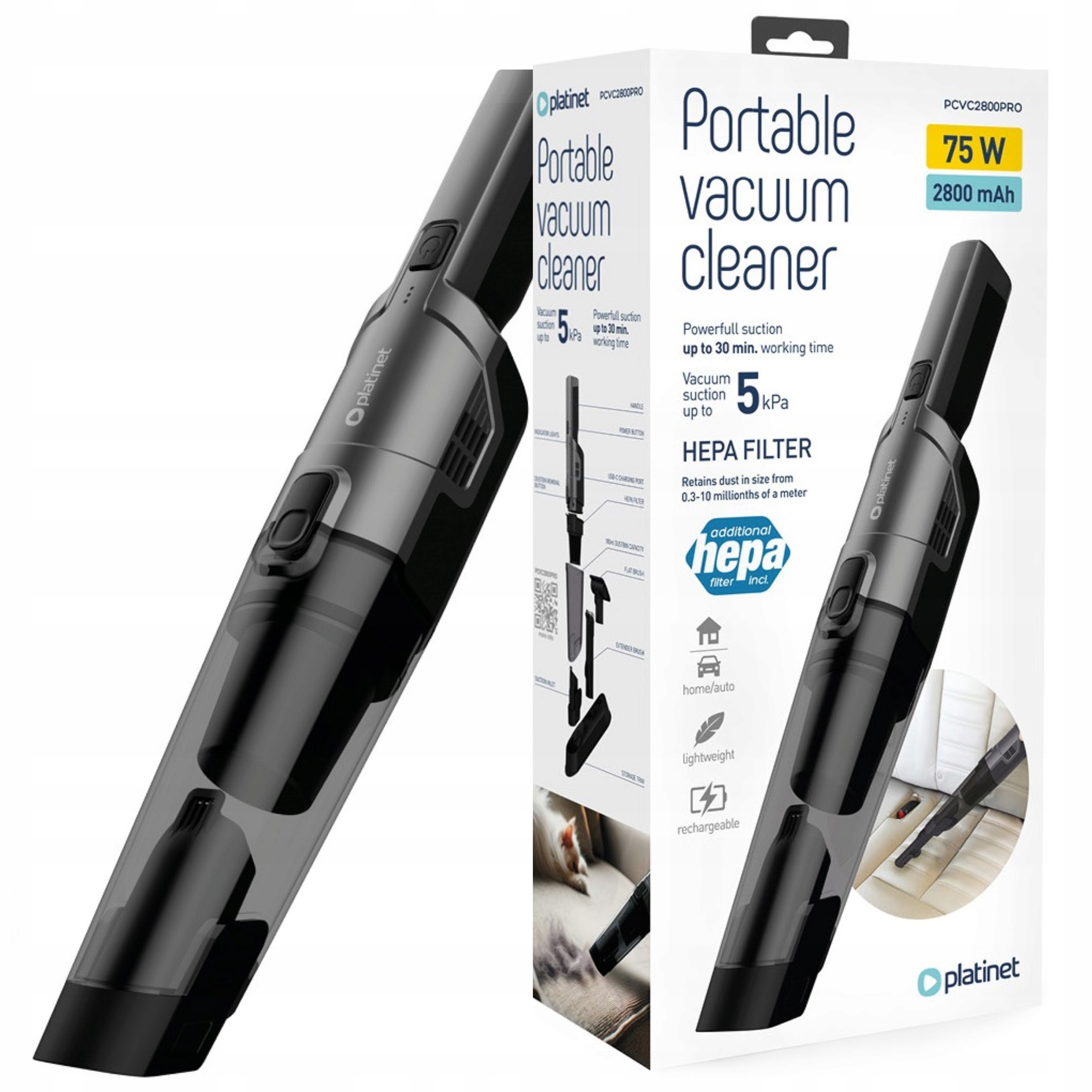 Kompaktowy design – Idealny do trudno dostępnych miejsc