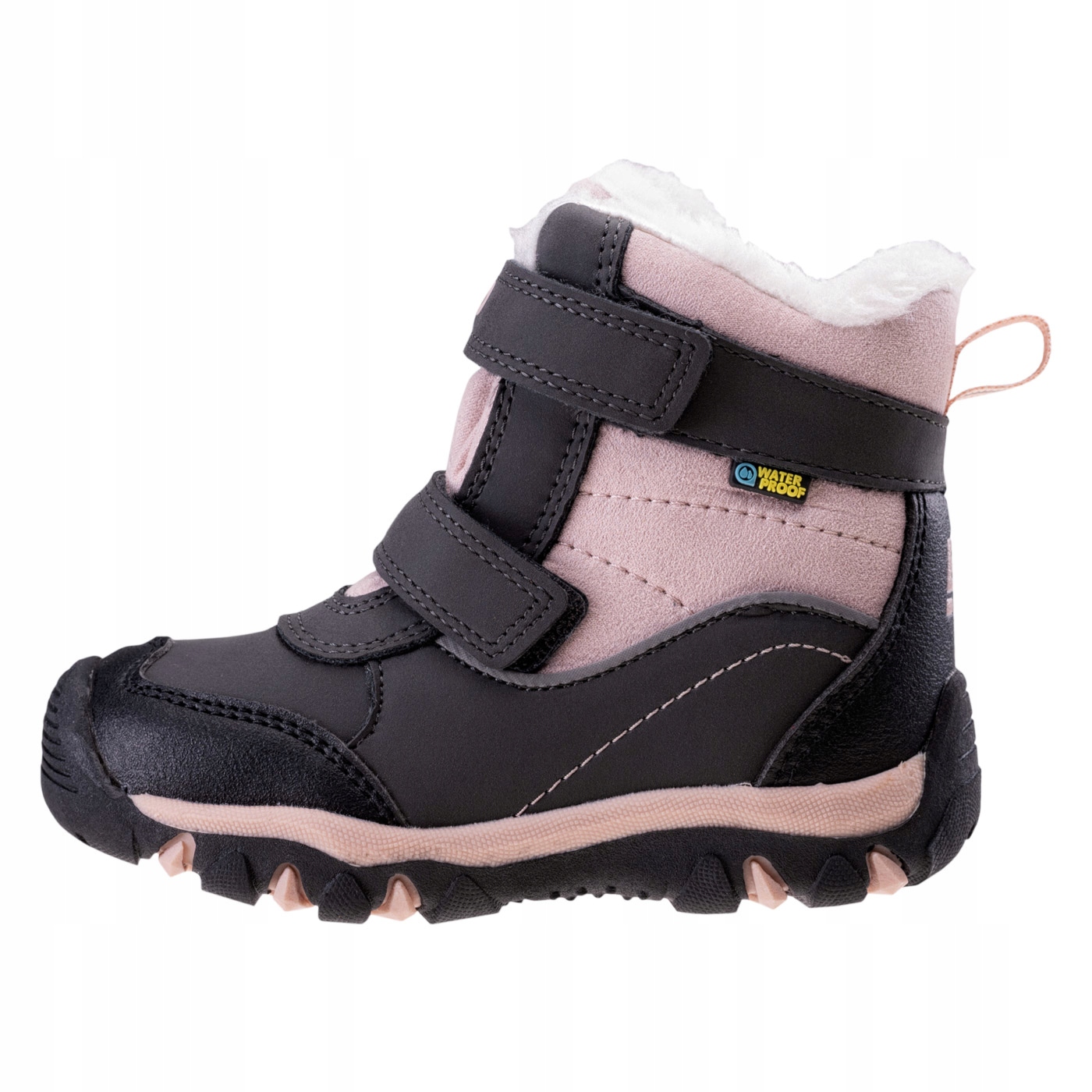 Wysoka cholewka z syntetycznego materiału