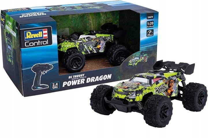 Revell RC Car Power Dragon 24674 – Ekscytująca jazda zdalnie sterowanym samochodem
