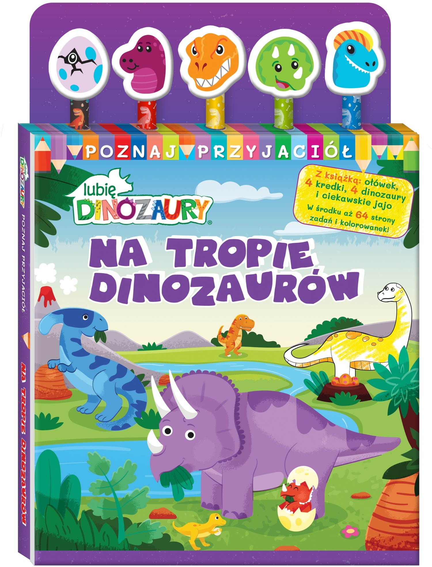 Lubię Dinozaury. Poznaj przyjaciół cz.1 Na tropie – Wspaniała przygoda dla dzieci