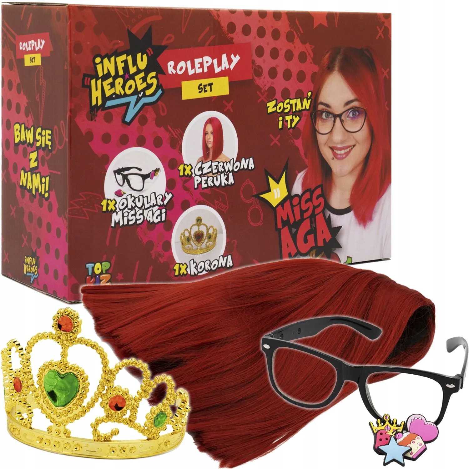 InfluHeroes Miss Aga – Zestaw do odgrywania ról dla małych influencerów