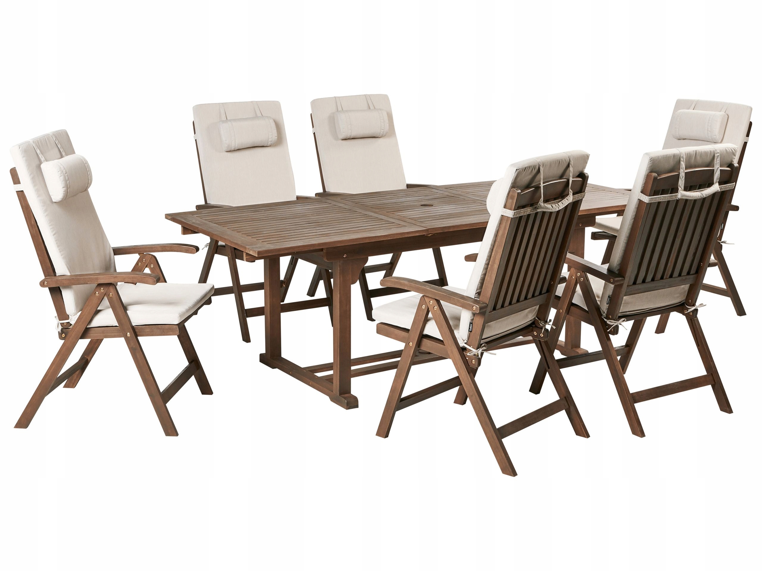 Zestaw ogrodowy dla 6 osób AMANTEA PREMIUM – Idealne miejsce do relaksu