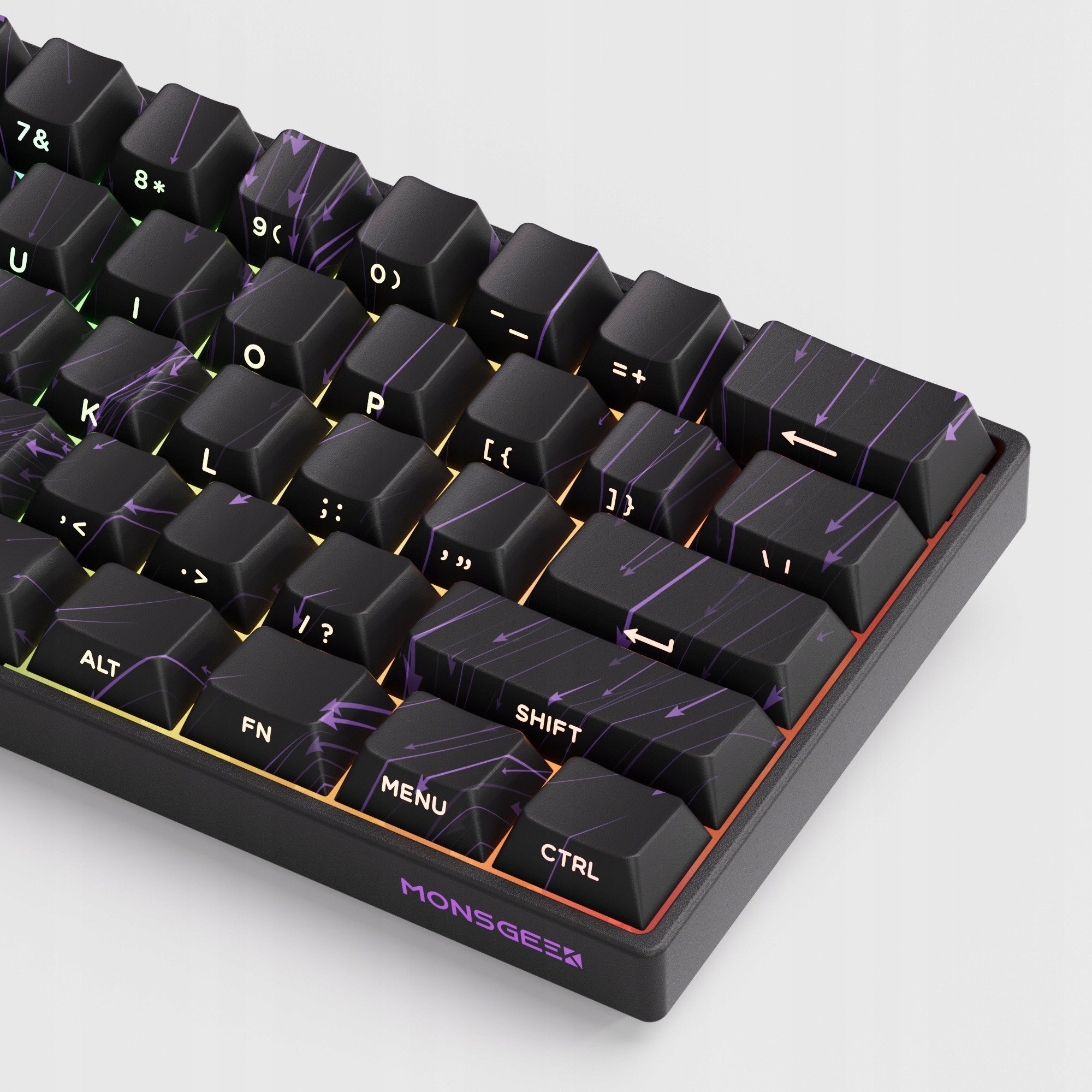 Akko MonsGeek FUN60 Max – Bezprzewodowa mechaniczna klawiatura gamingowa z RGB i przełącznikami magnetycznymi