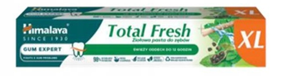Himalaya Pasta do zębów Total Fresh 100 g – Ochrona dla Twojego uśmiechu