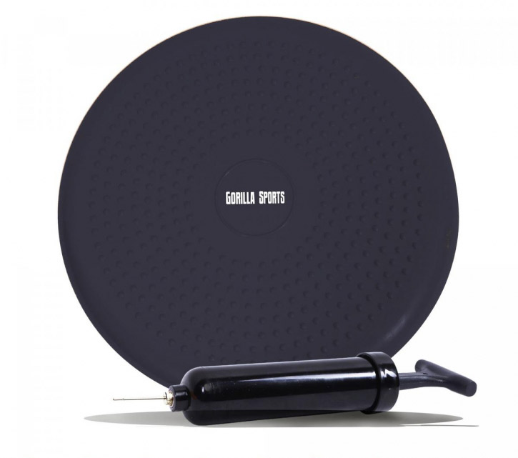 Poduszka sensomotoryczna Gorilla Sports + pompka – Komfort i zdrowie w jednym