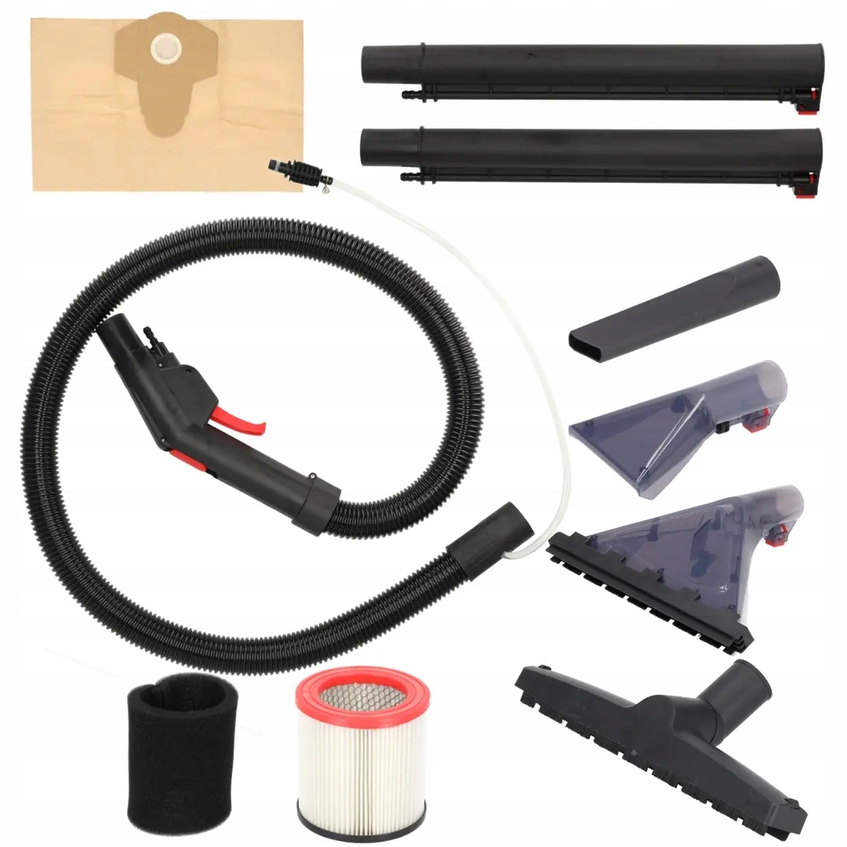 Zestaw akcesoriów – Wszystko, czego potrzebujesz do skutecznego sprzątania