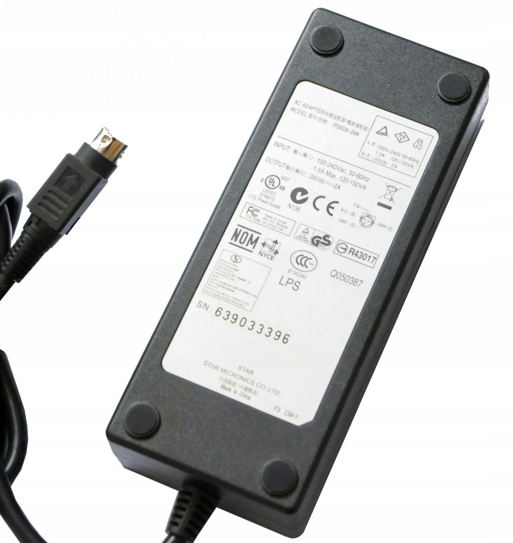 Napięcie wyjściowe 24V dla optymalnej wydajności