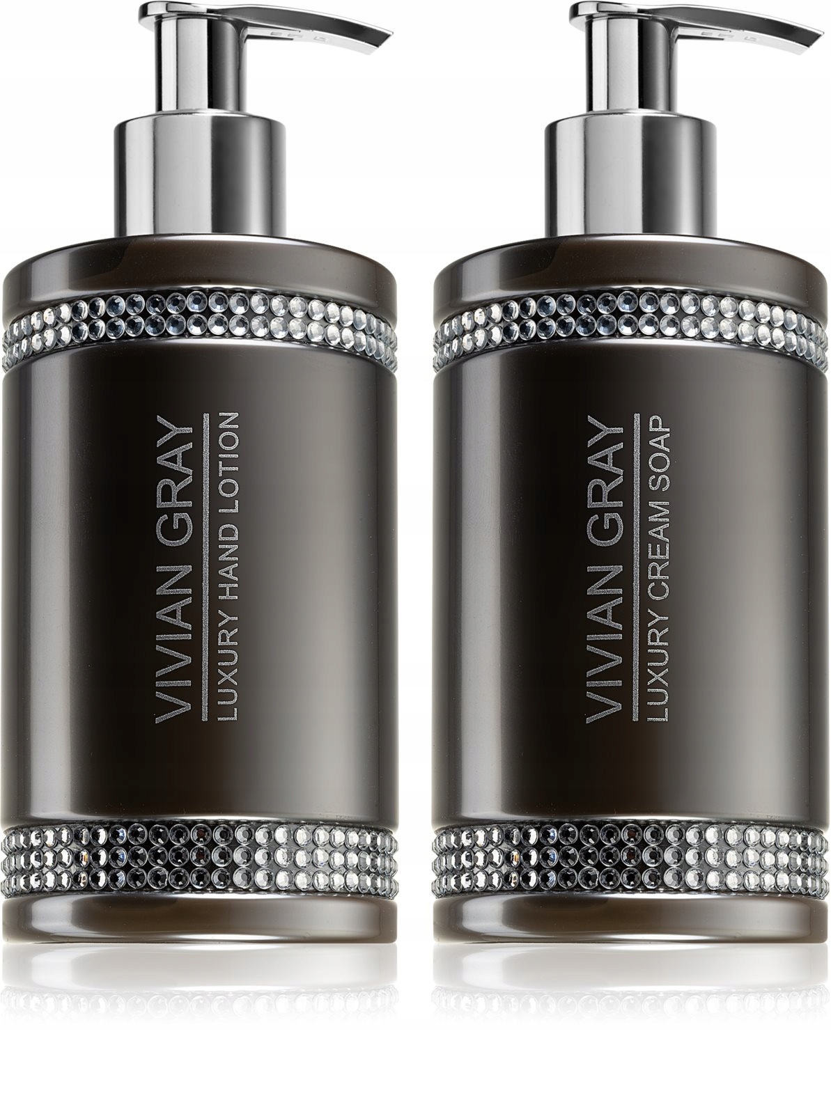 Vivian Gray Grey Crystals – Ekskluzywny zestaw mydła i kremu do rąk