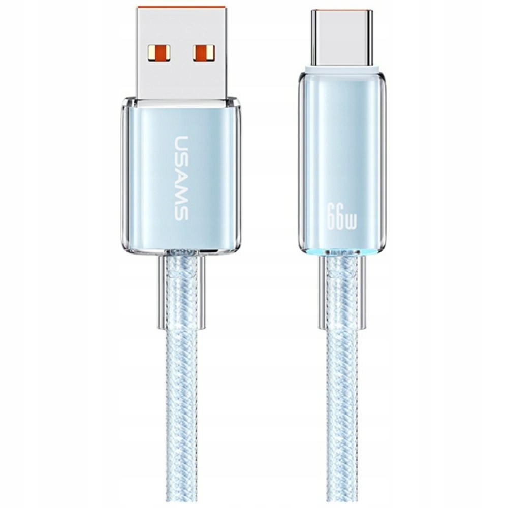 Kabel USAMS Cloud Series 6A USB-A do USB-C – Wydajność i styl w jednym