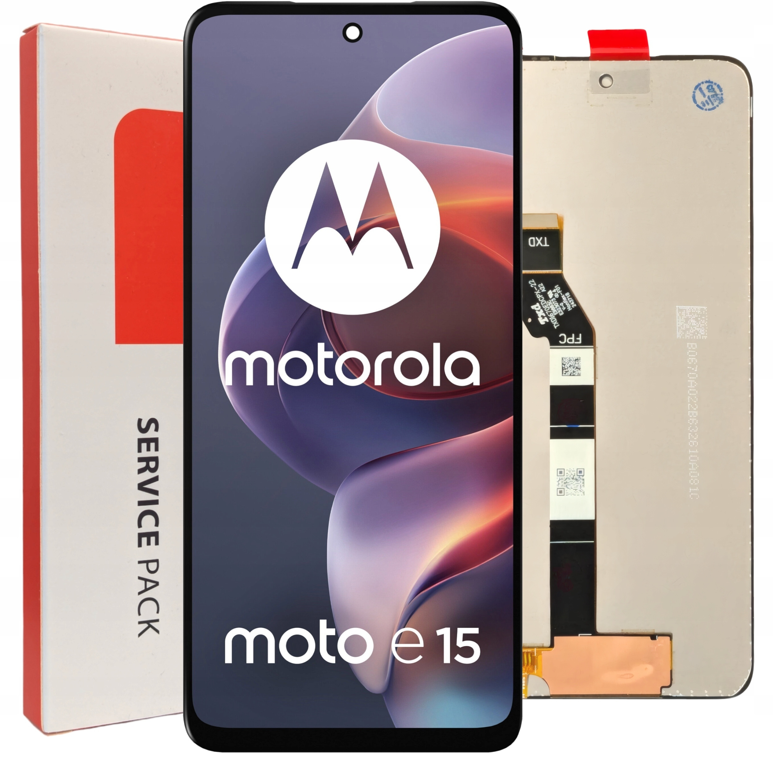 Wyświetlacz LCD do Motorola Moto E15 – Oryginalny ekran Zila