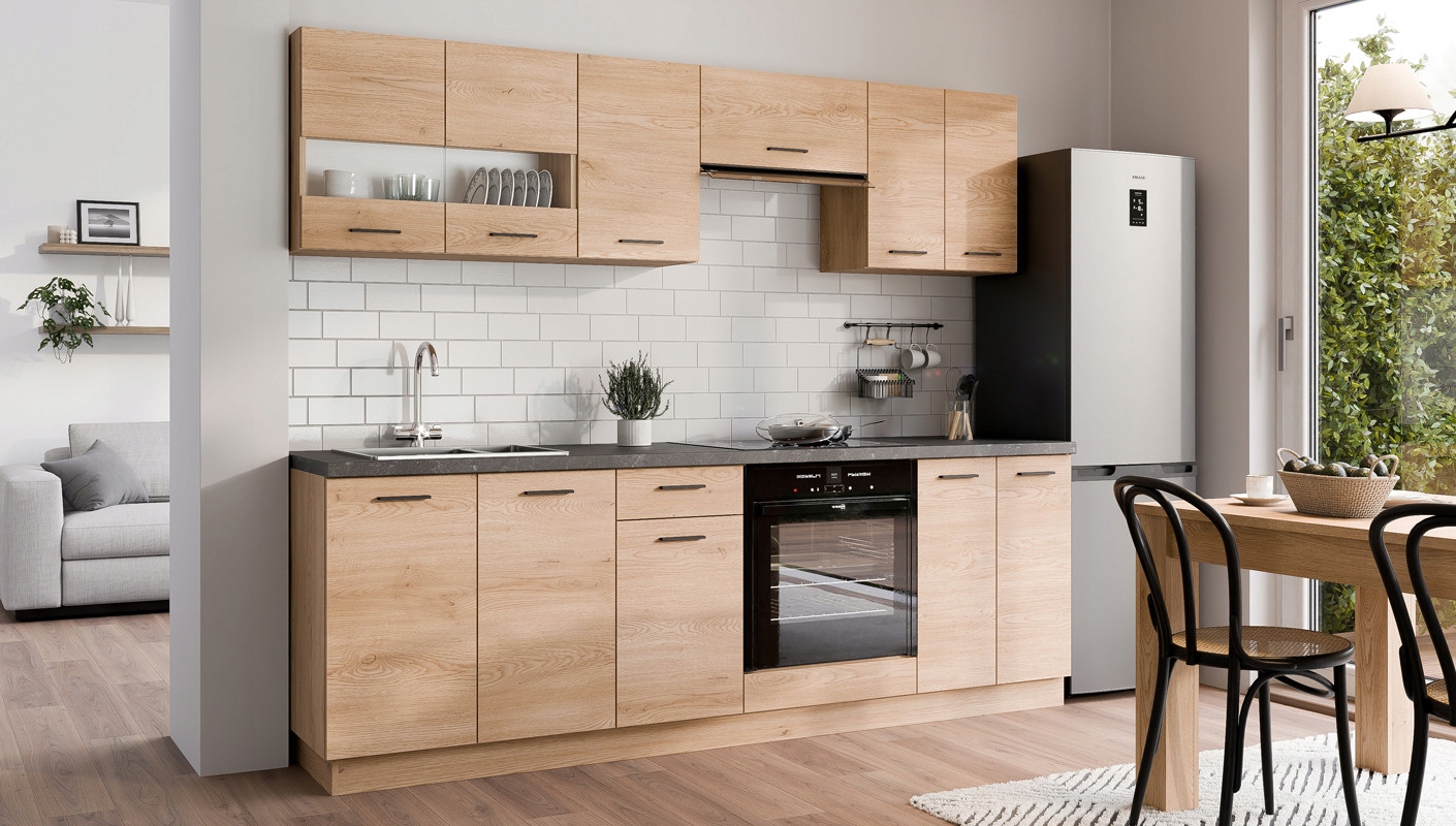 Elegancki design w kolorze dębu cremona