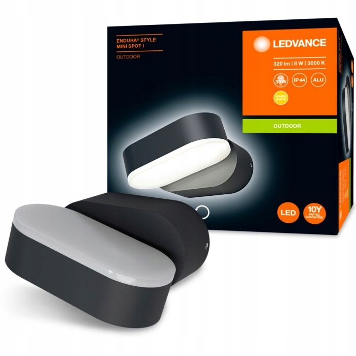 Ciepła biała barwa światła 3000K