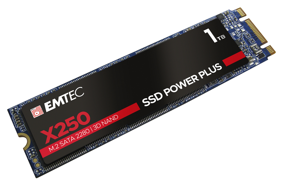 Dysk SSD Emtec X250 1TB M.2 SATA III – Nowa jakość w przechowywaniu danych