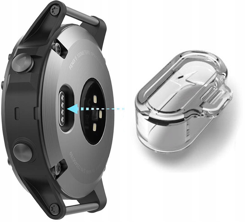 Zaślepka gniazda ładowania do Garmin Fenix, Forerunner, Instinct, Venu, Tactix, Approach, D2, Epix, Quatix, Vivoactive – Nowa jakość dla Twojego zegarka