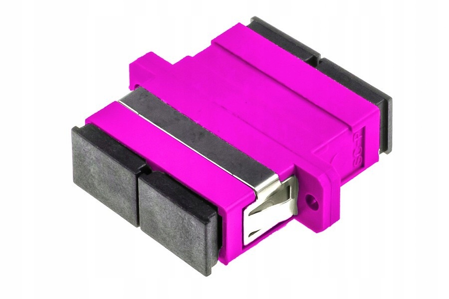 Wysokiej jakości adapter SC duplex OM4
