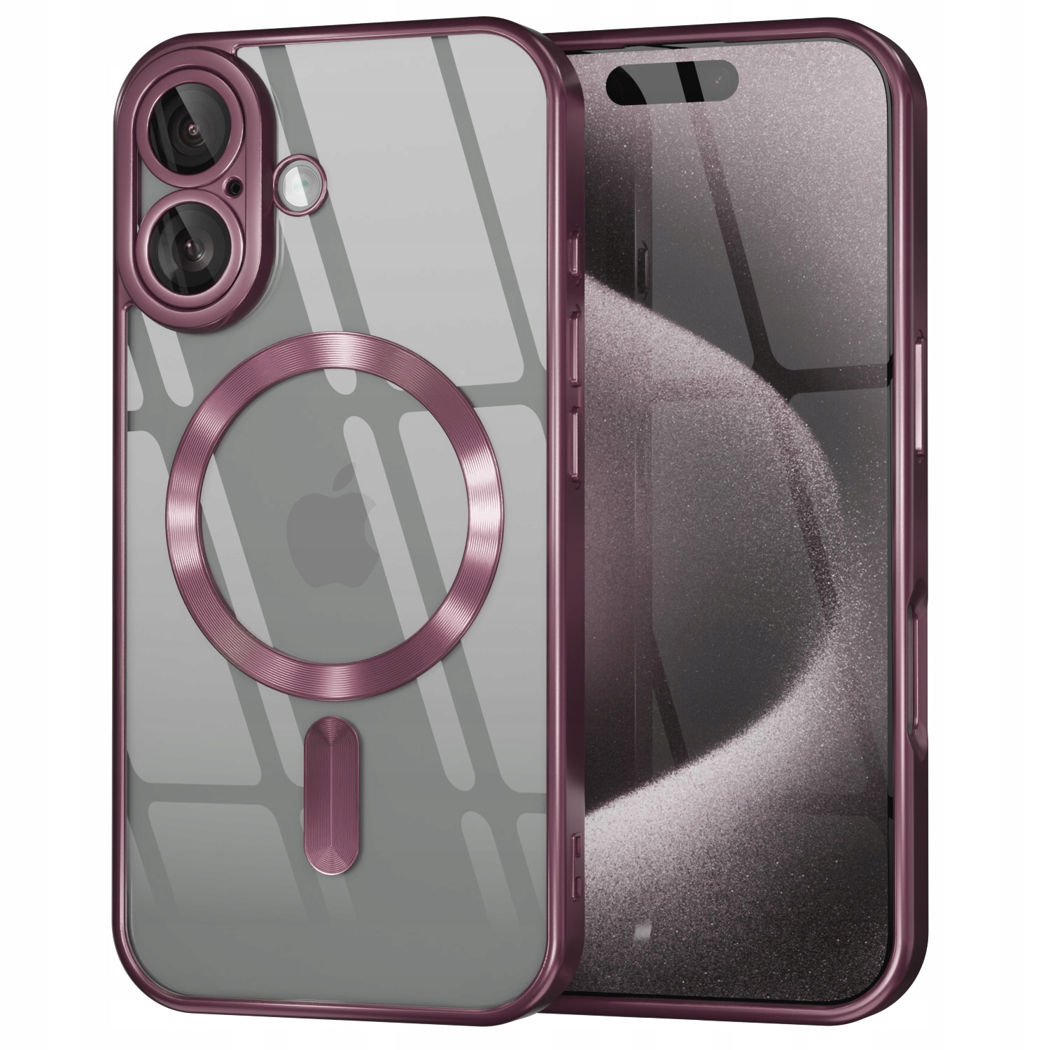 Etui Magnetyczne Supero TPUPlating MagSafe do iPhone 16 – Elegancka ochrona dla Twojego telefonu