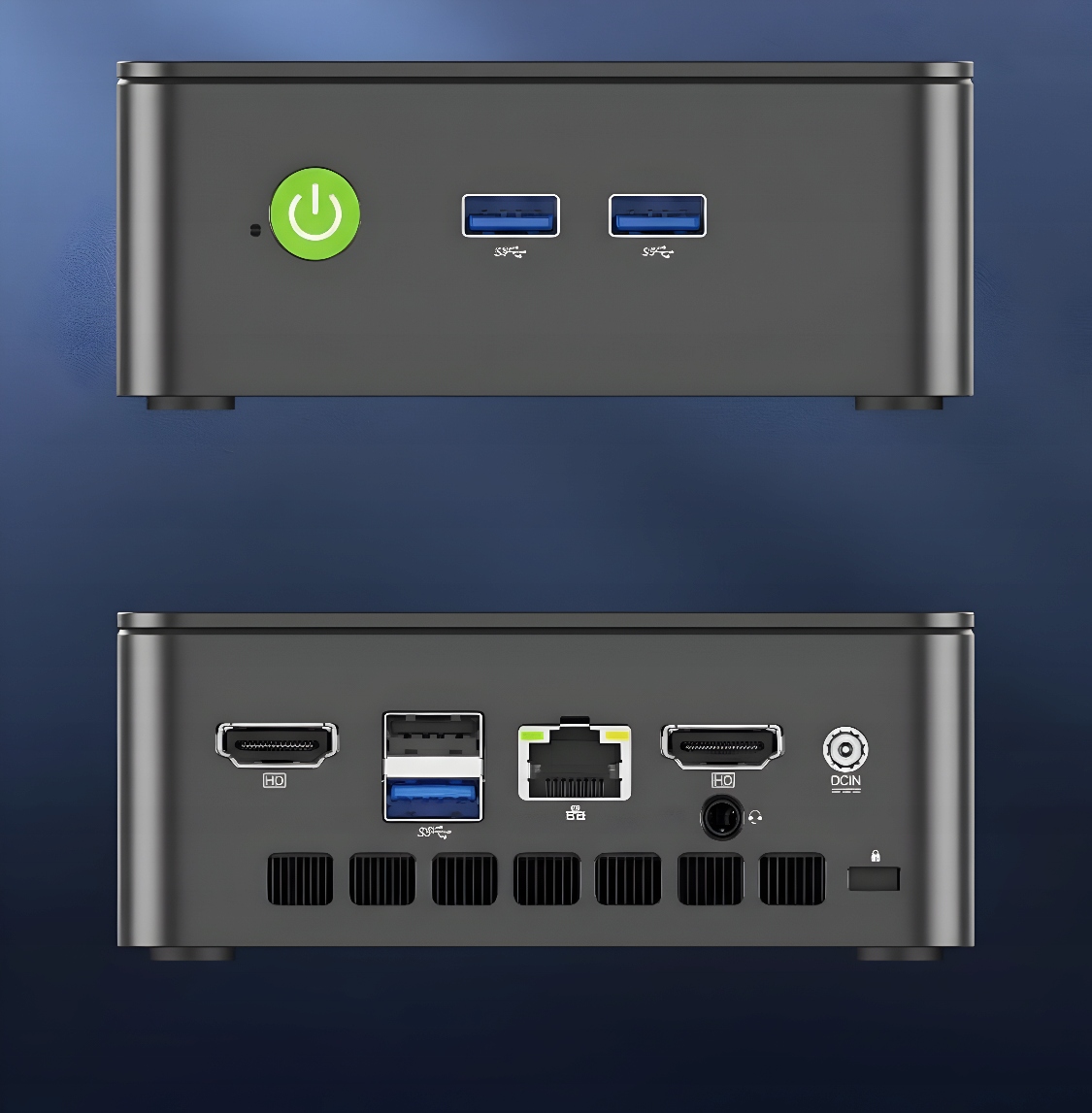 Wbudowane porty USB 3.2 i HDMI – Łatwe podłączanie urządzeń