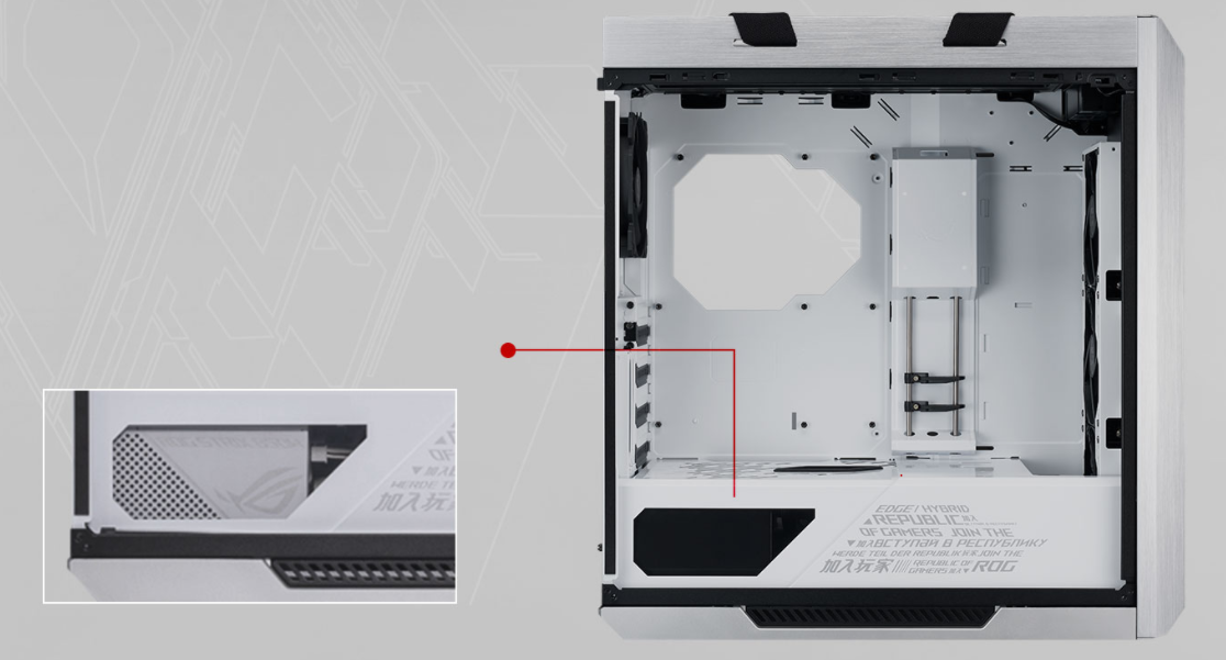 Корпус ASUS ROG Strix Helios gx601. ASUS ROG Strix Helios White Edition. ROG Helios White. ASUS ROG Helios White.