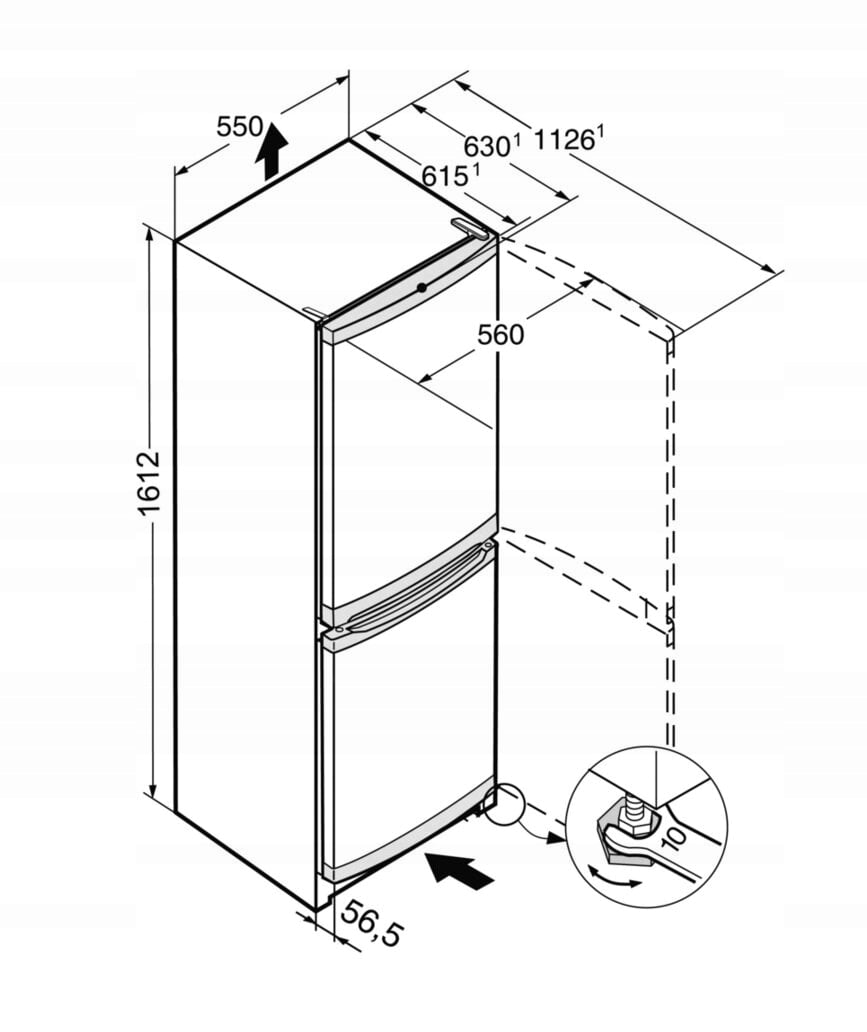 Możliwość zmiany kierunku otwierania drzwi – Dostosuj do swojego wnętrza