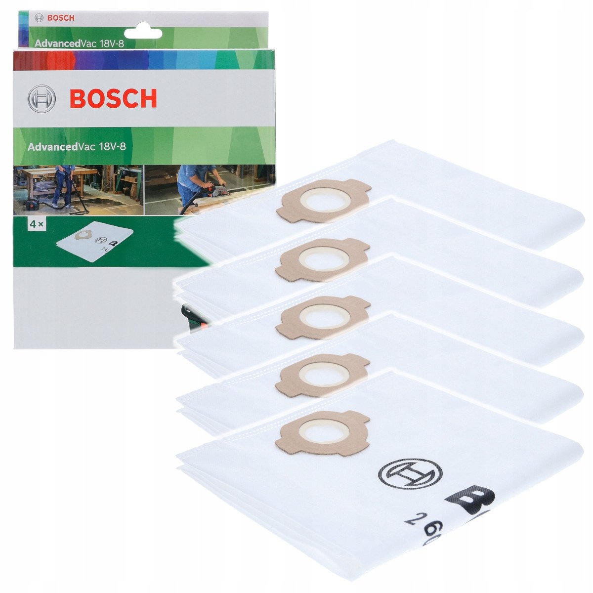 Zastosowanie w odkurzaczach AdvancedVac 18V-8