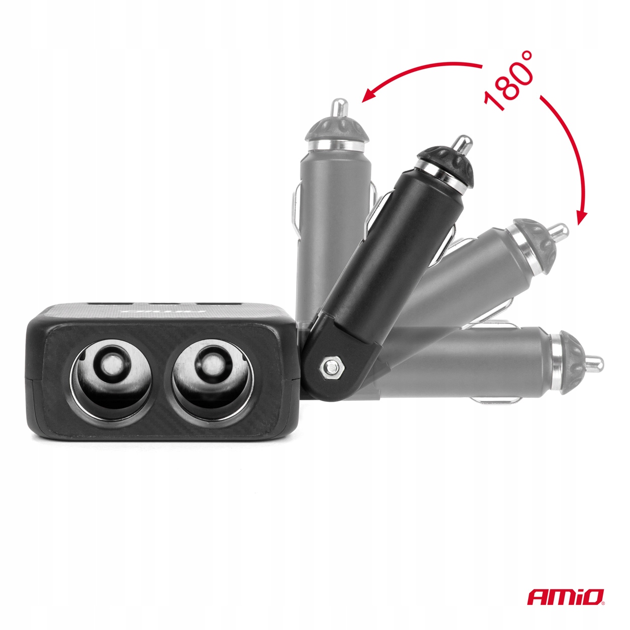 Obrotowa konstrukcja 180° – Wygodne dopasowanie do wnętrza