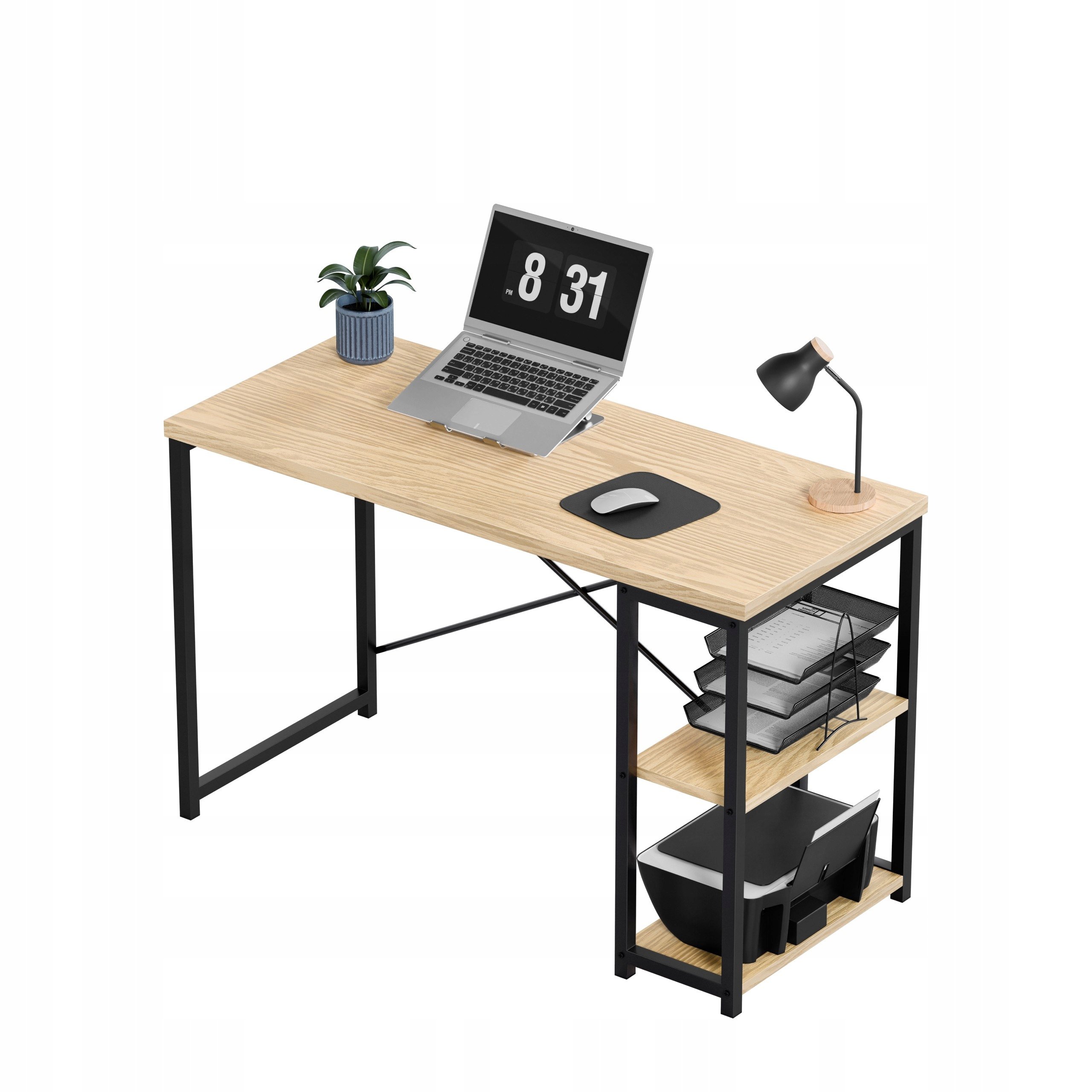 Przestronna przestrzeń robocza dla komfortu pracy