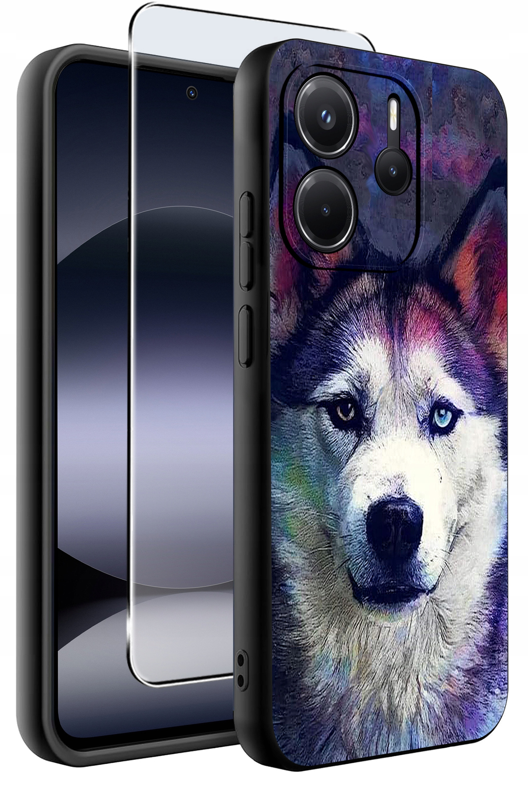 Wytrzymałe silikonowe etui z ochroną wyspy aparatów