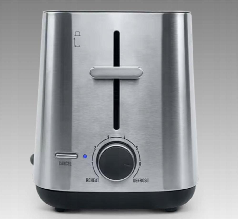 Regulacja stopnia opiekania i miejsce na 2 tosty