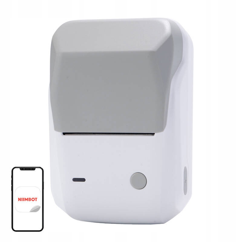 Drukarka etykiet Niimbot B1 Grey – Przenośne rozwiązanie dla Twoich potrzeb