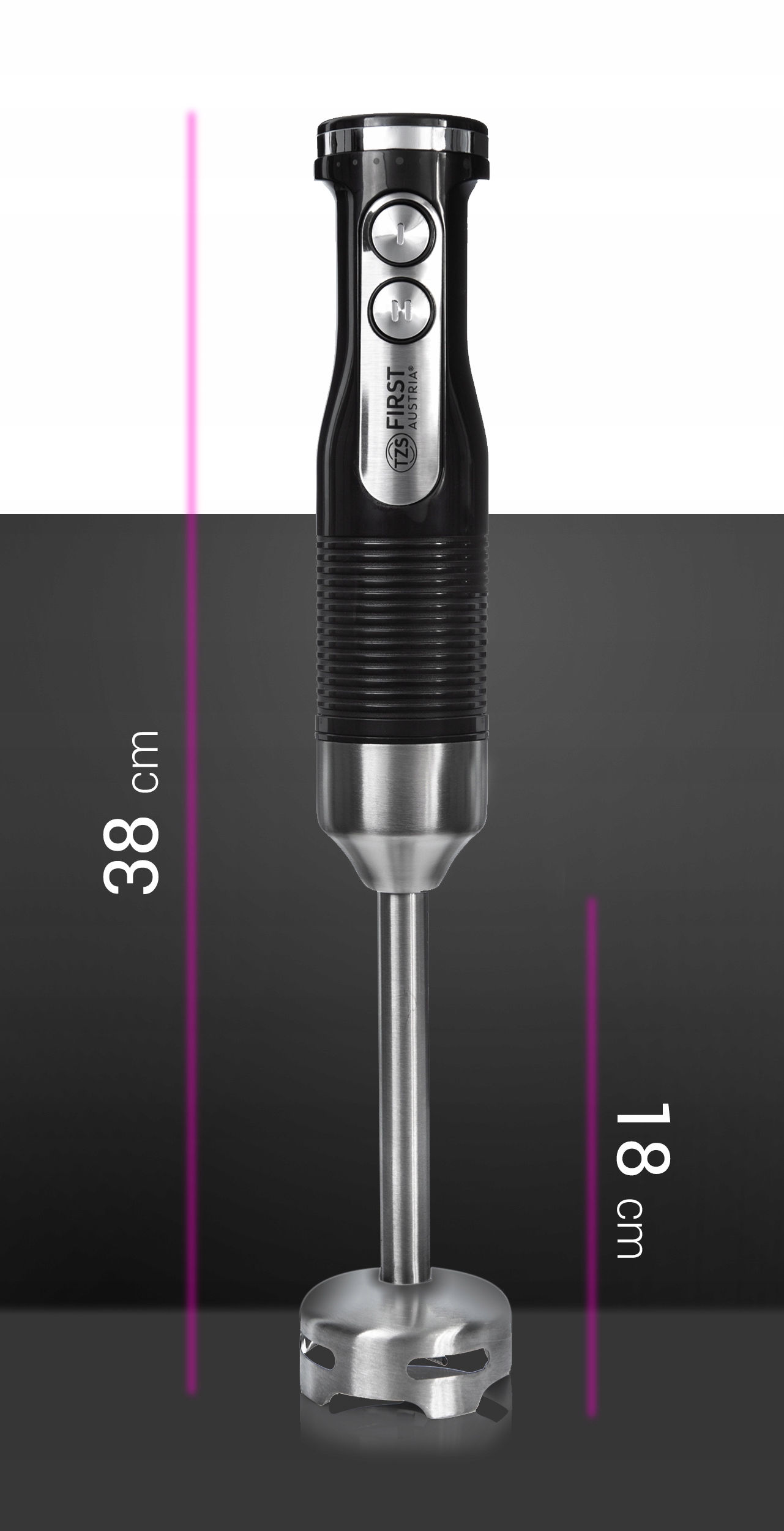 Pełna kontrola nad urządzeniem dzięki zoptymalizowanym przyciskom