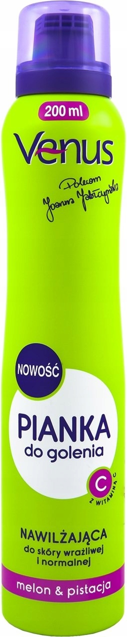 Venus VENUS PIANKA DO GOLENIA MELON 200ML – Gładka skóra po goleniu