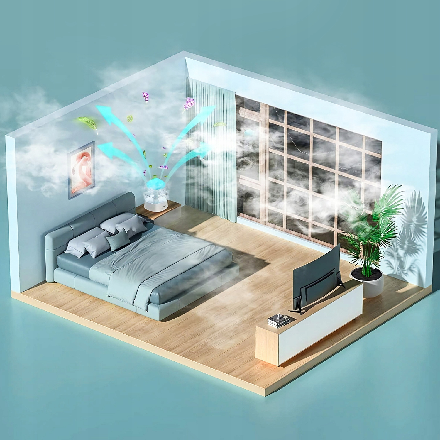 Relaksujący szum deszczu dla lepszego snu