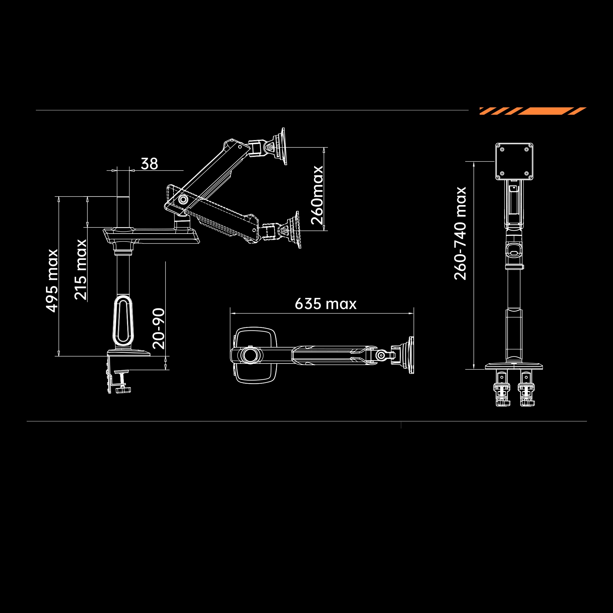 Funkcjonalność i wygoda – Szybki montaż oraz system zarządzania kablami