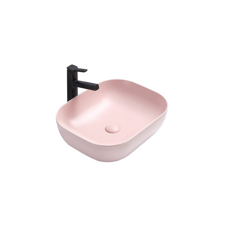 Stylowy design w kolorze różowym mat